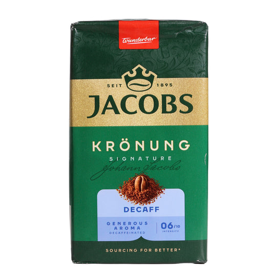 Jacobs Krönung Signature Decaff Ground Coffee, 8.8oz