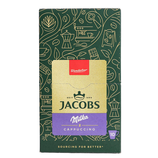 Jacobs Milka Cappuccino Instant Coffee Drink Mix, 6.35oz