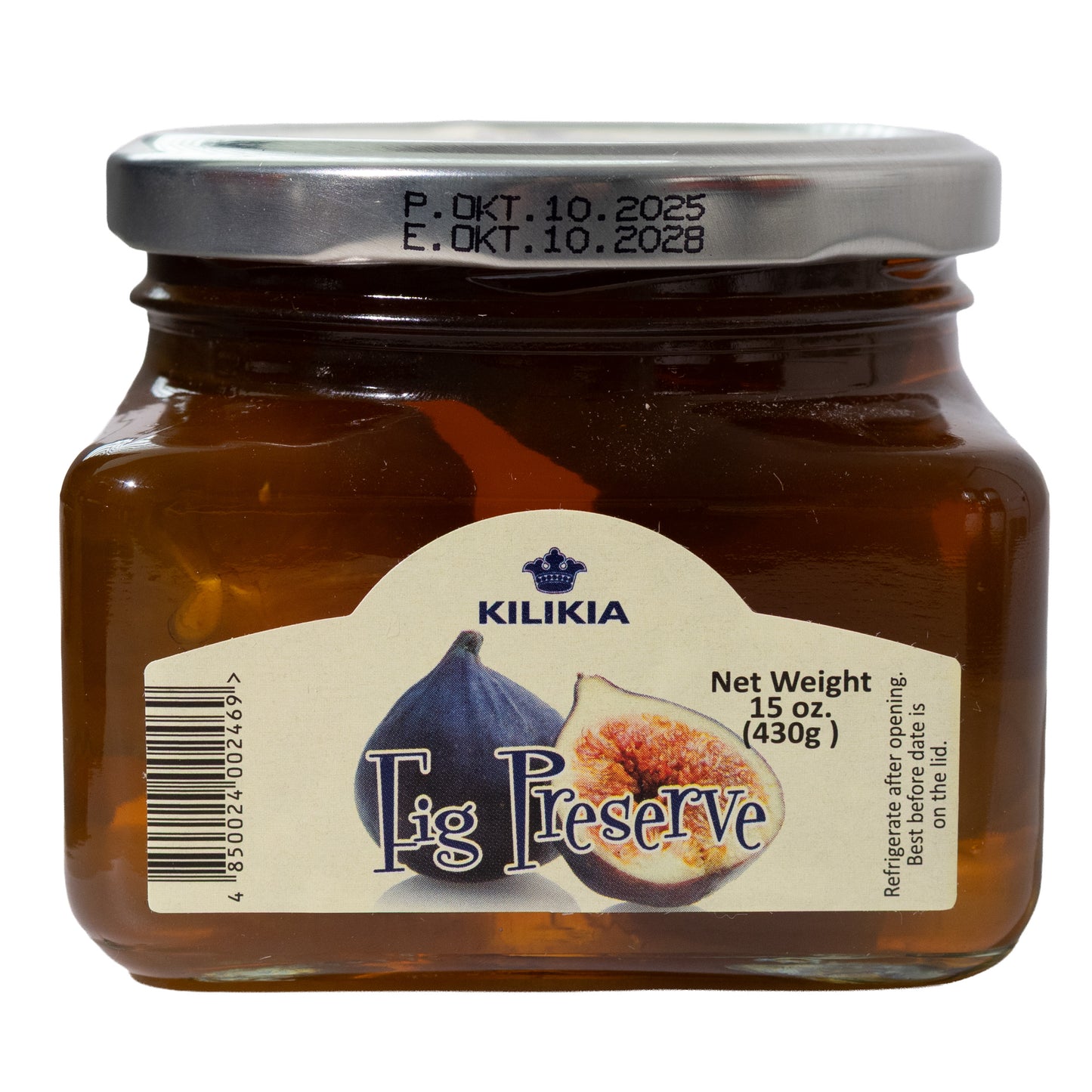 Kilikia Fig Preserve, 15oz
