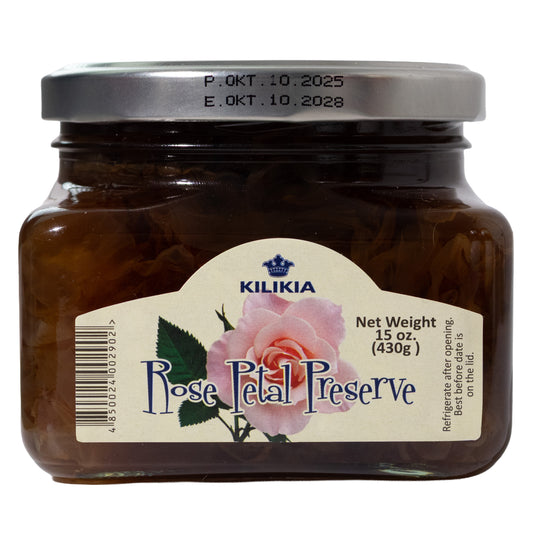 Kilikia Rose Petal Preserve, 15oz