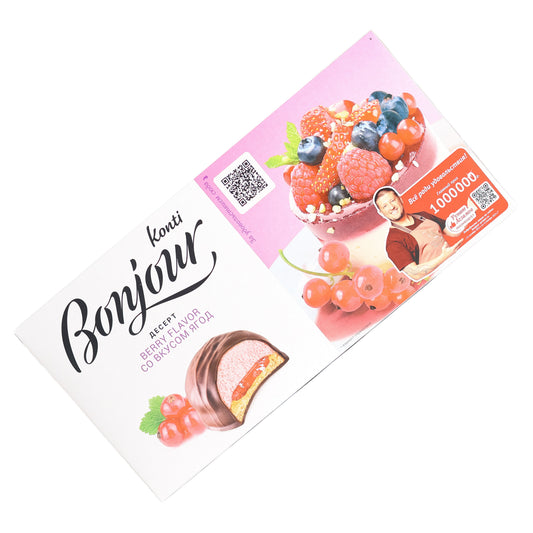Konti Bonjour Berry Flavored Dessert, 8.18 oz