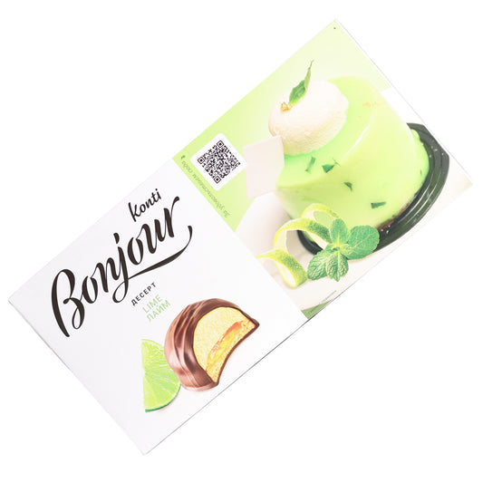 Konti Bonjour Lime Chocolate Dessert Cakes, 8.18oz