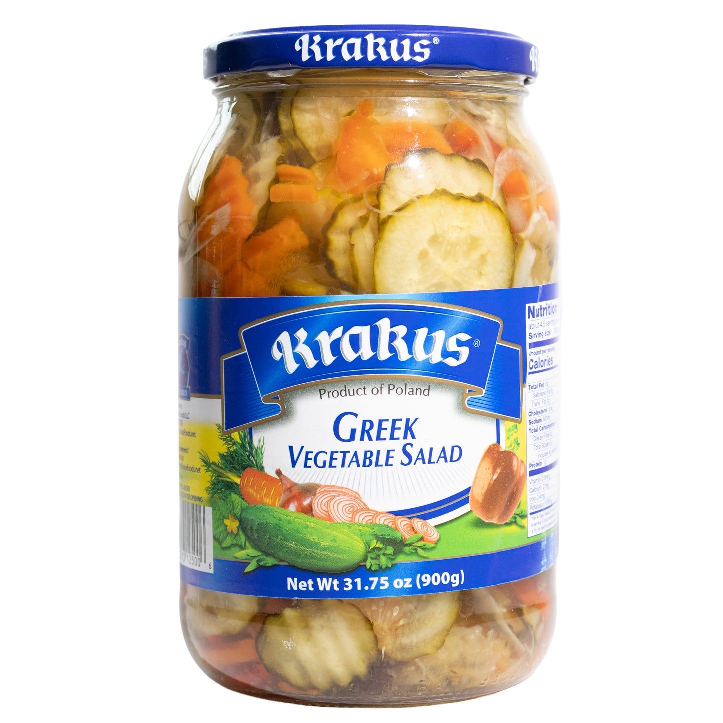 Krakus Greek Vegetable Salad, 31.75oz