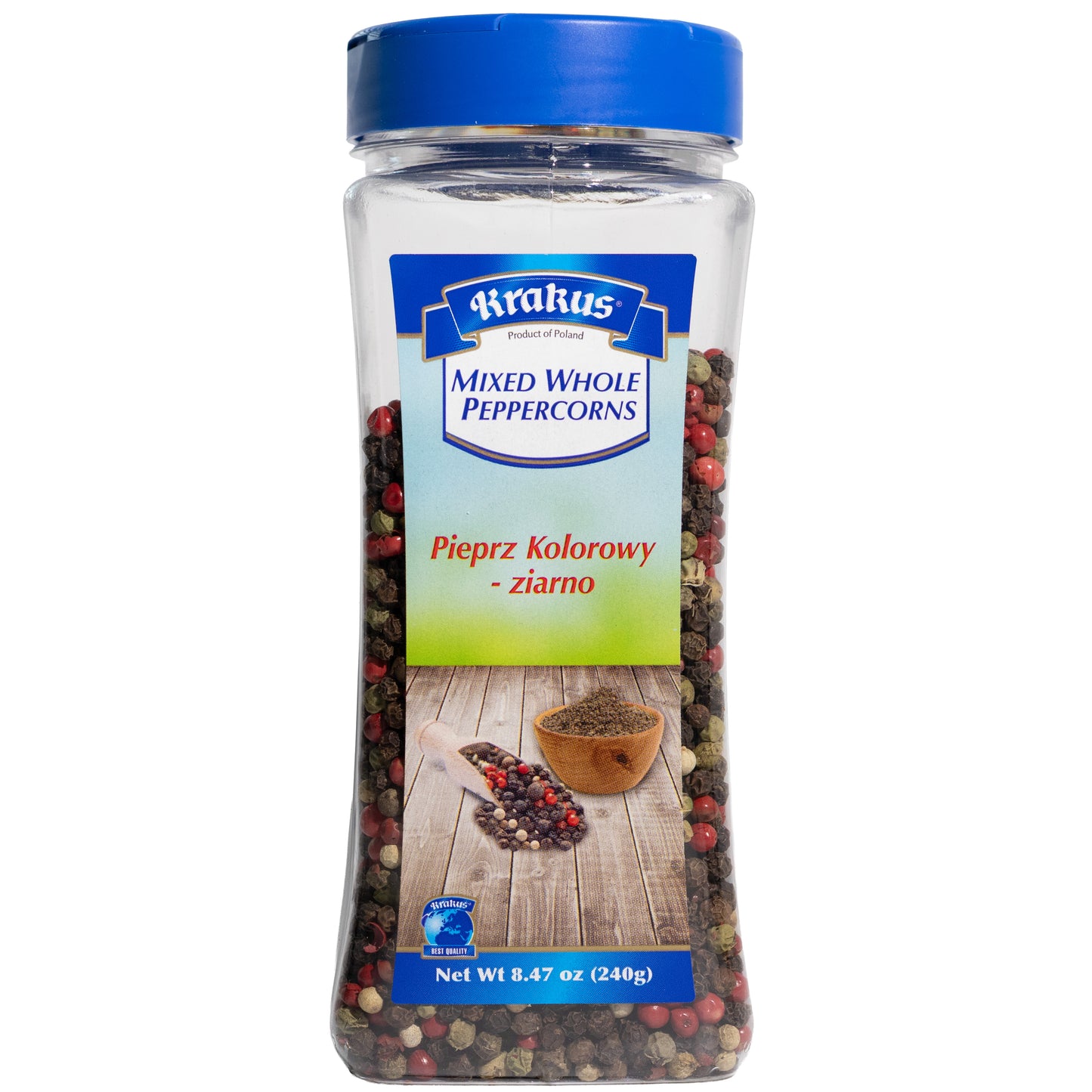 Krakus Mixed Whole Peppercorns, 8.47oz