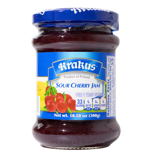 Krakus Sour Cherry Jam, 10.58oz