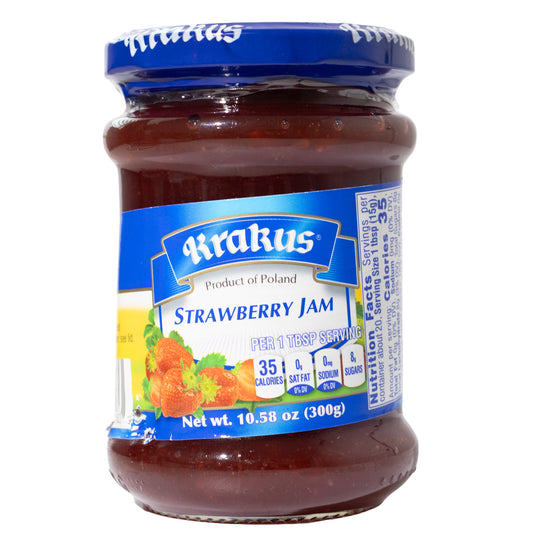 Krakus Strawberry Jam, 10.58oz