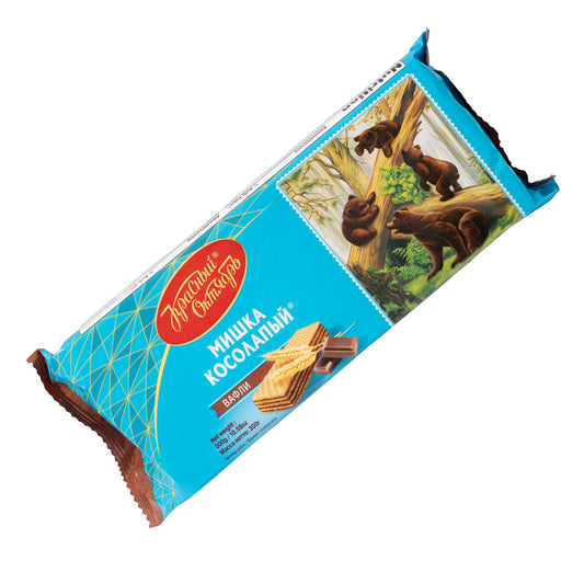 Krasny Oktyabr Mishka Kosolapy Wafers with Fat Filling, 10.58oz