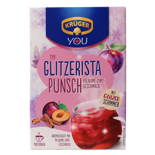Krüger Glitzerista Plum Cinnamon Hot Punch Mix, 7.05oz