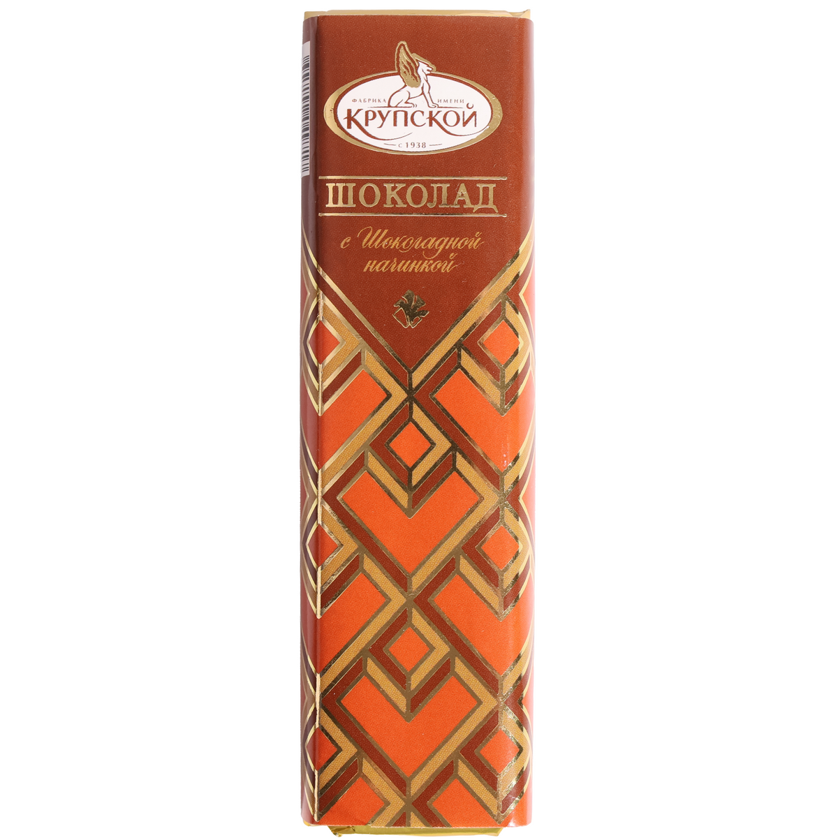 Krupskaya Dark Chocolate with Chocolate Filling, 1.66oz