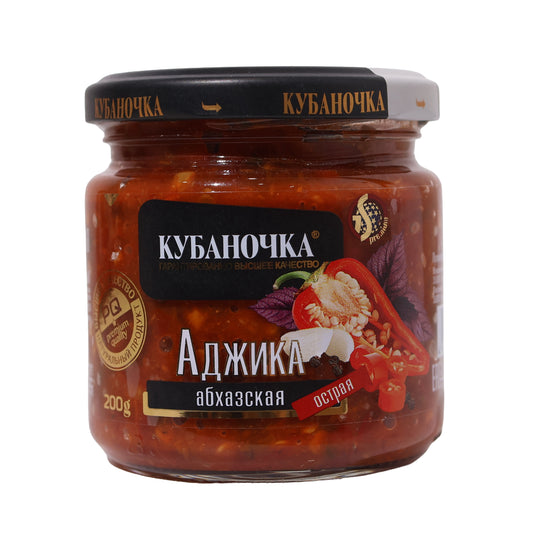 Кибаночка Горячая Аджика, 200г