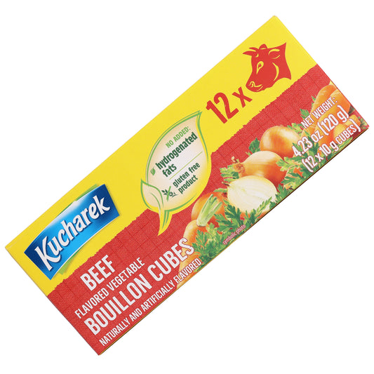 Kucharek Beef Flavored Vegetable Bouillon Cubes, 4.23oz