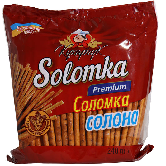 Kuharchuk Solomka Premium Salted Breadsticks, 8.46oz