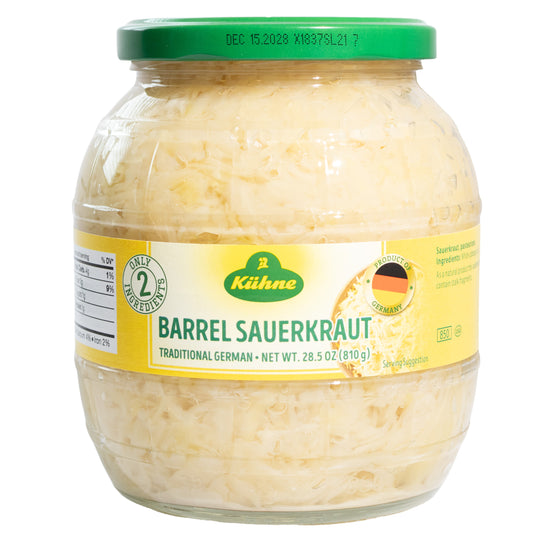 Kuhne Barrel Sauerkraut, 28.5oz