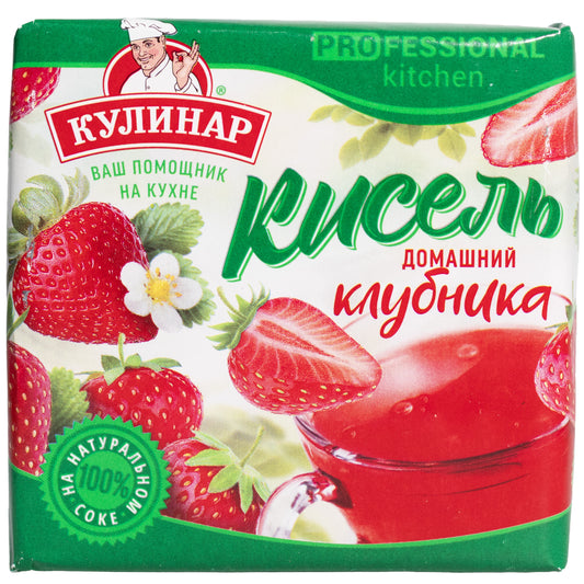 Kulinar Kissel Strawberry Dessert Mix, 7.8oz