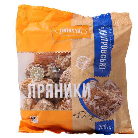 Kyivkhlib Dniprovski Pryaniki Gingerbreads, 9.88oz