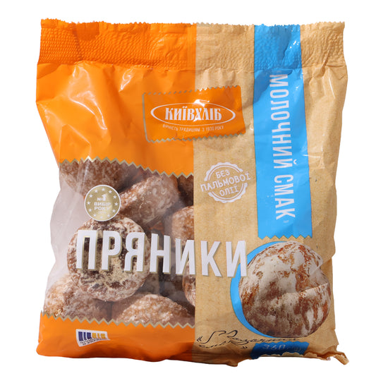 Kyivkhlib Milk Taste Pryaniki Gingerbreads, 12.69oz