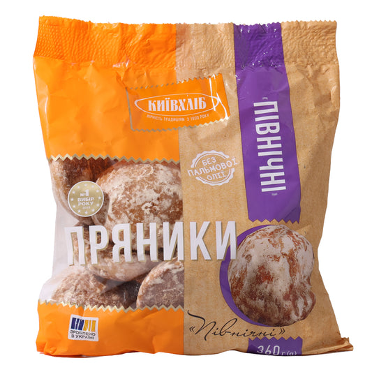 Kyivkhlib Severnyi Gingerbread Cookies, 12.69oz