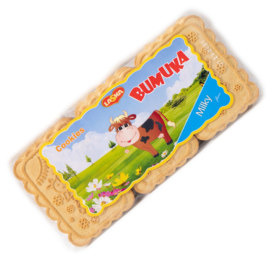 Laska Bumuka Milky Cookies, 13.23oz