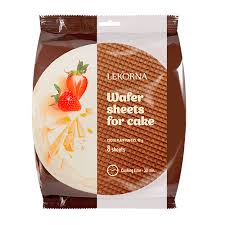 Вафли Lekorna какао простые, 90г