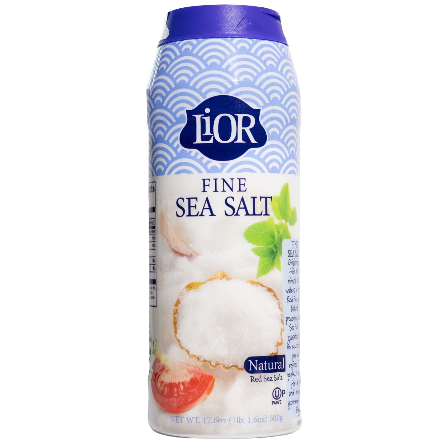 Lior Fine Sea Salt, 17.6oz