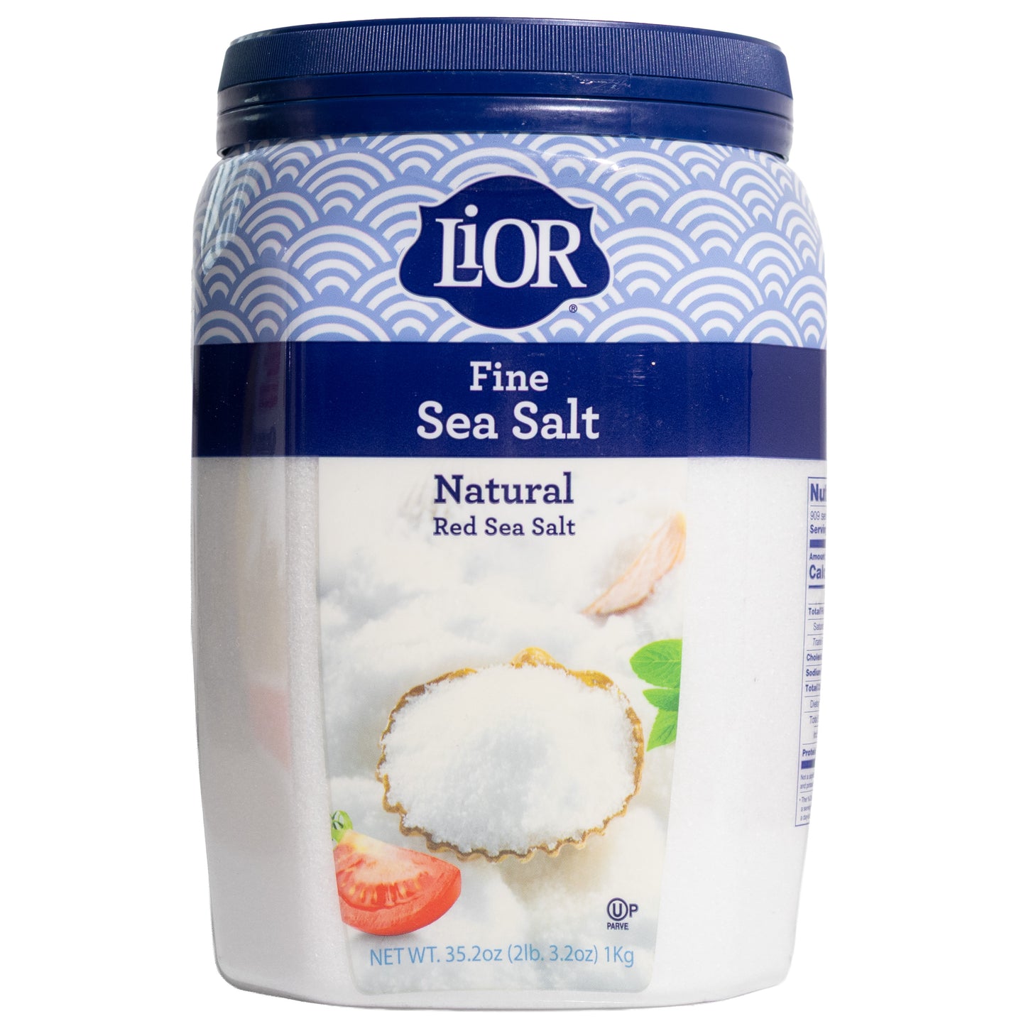 Lior Natural Fine Sea Salt, 35.2oz