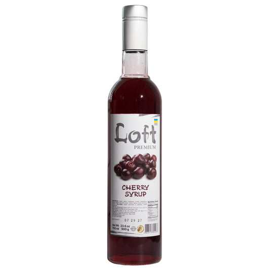 Loft Premium Cherry Syrup, 23.6oz