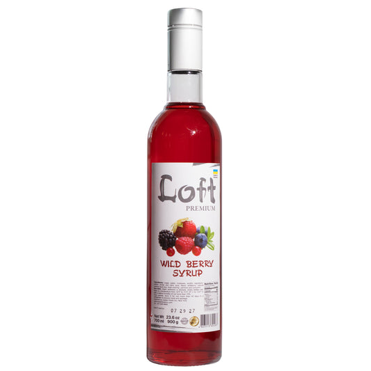 Loft Premium Wild Berry Syrup, 23.6oz