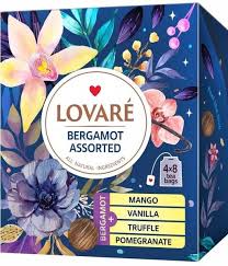 Lovare Bergamot Assorted Tea, 32TB