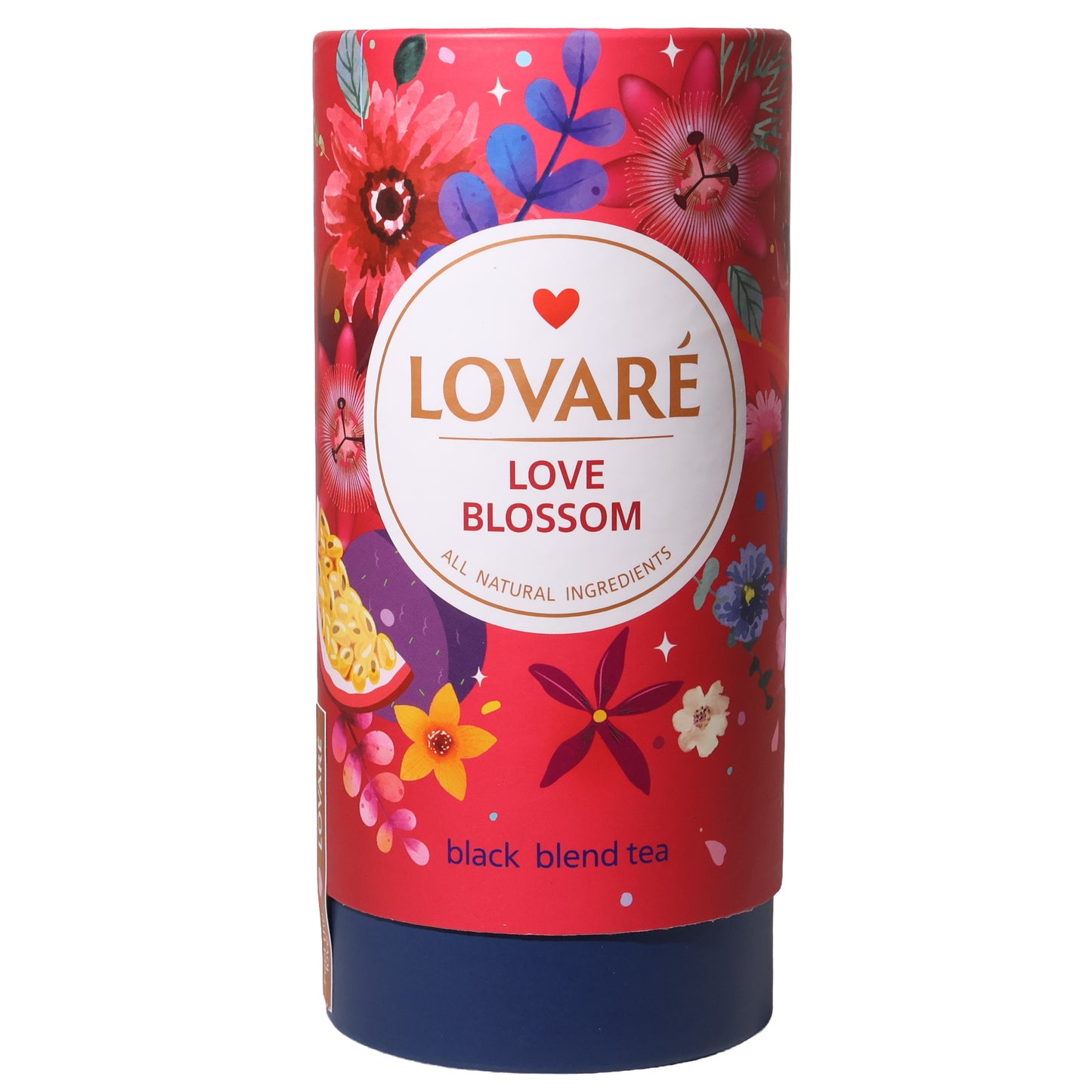 Lovare Love Blossom Passion Fruit & Mango Black Loose Leaf Tea, 2.82oz