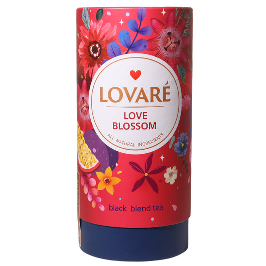 Lovare Love Blossom Passion Fruit & Mango Black Loose Leaf Tea, 2.82oz
