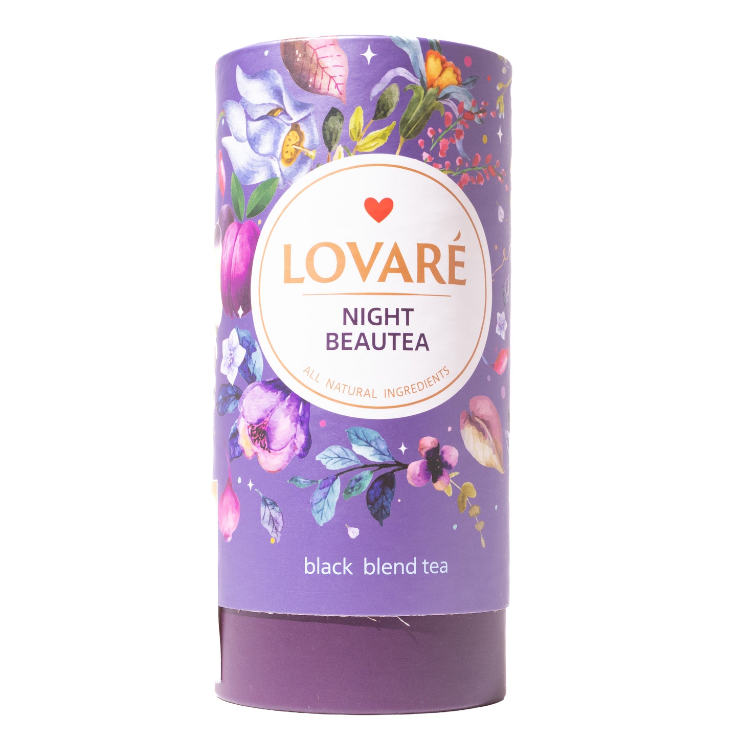Lovare Night Beautea Black Loose Leaf Tea with Fig & Pomegranate, 2.82 oz