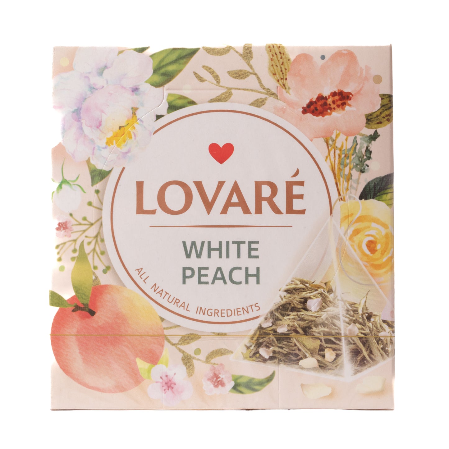 Чай Lovare с белым персиком, 15 ТБ