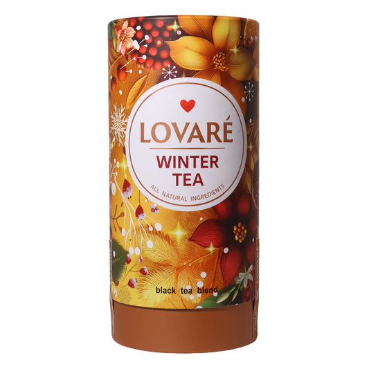 Lovare Winter Tea Pitaya & Mango Black Loose Leaf Tea, 2.82oz