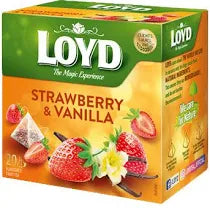 Loyd Strawberry & Vanilla Fruit Tea, 20TB