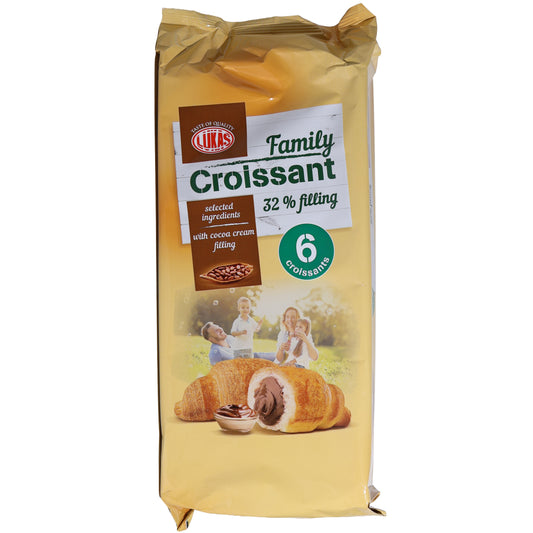 Lukas Family Croissant with Cocoa Cream Filling 6 Pack, 9.5oz