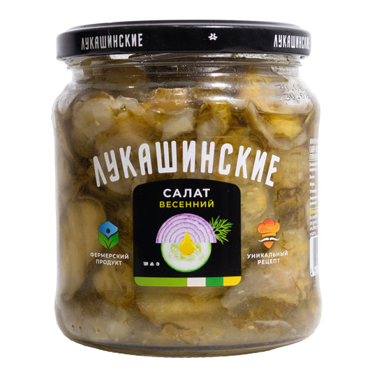 Lukashinskie Fresh Cucumber Salad Spring, 15.18oz