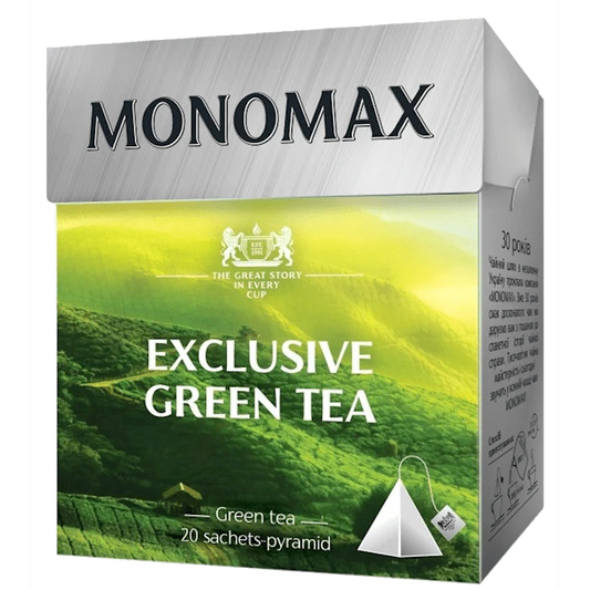 pack of Monomax Exclusive Green Tea, 20TB