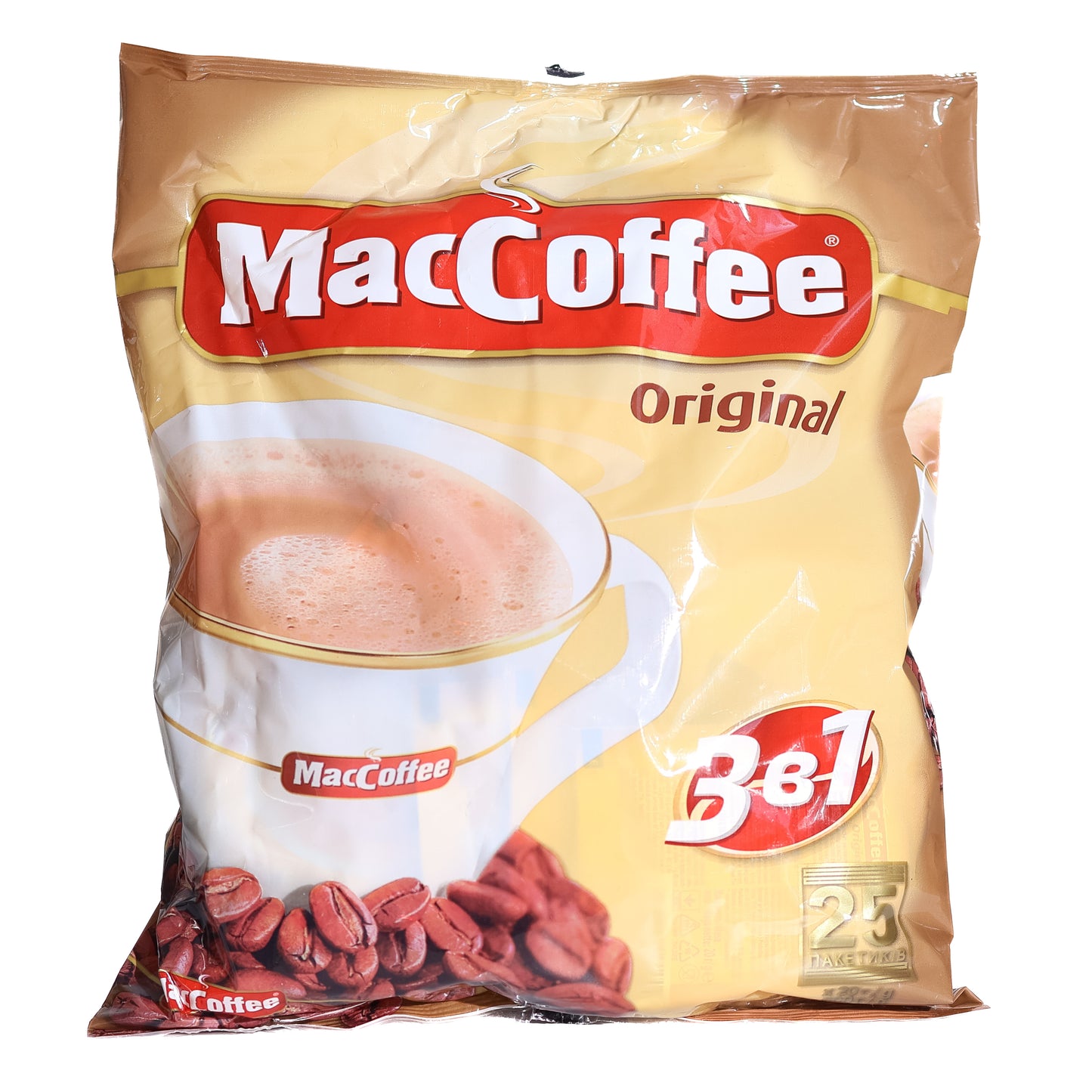 MacCoffee Original 3-in-1 Instant Coffee Mix, 17.6 oz