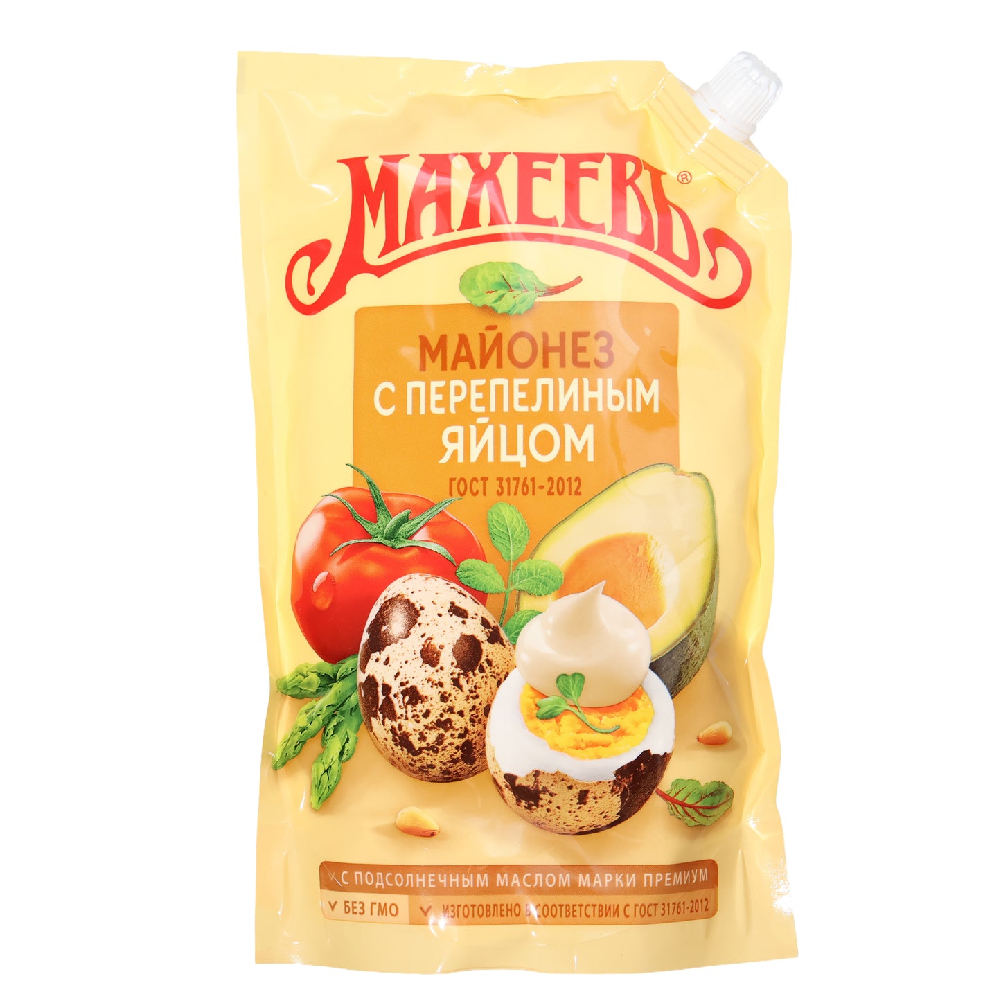 Майонез Махеев с перепелиным яйцом, 770г