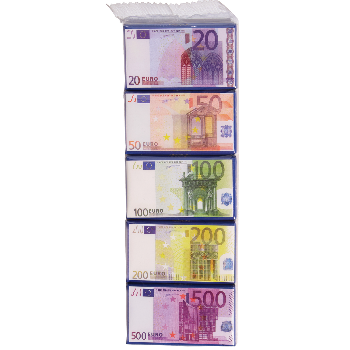 Maître Truffout Euro Bank Notes Milk Chocolate, 2.65oz