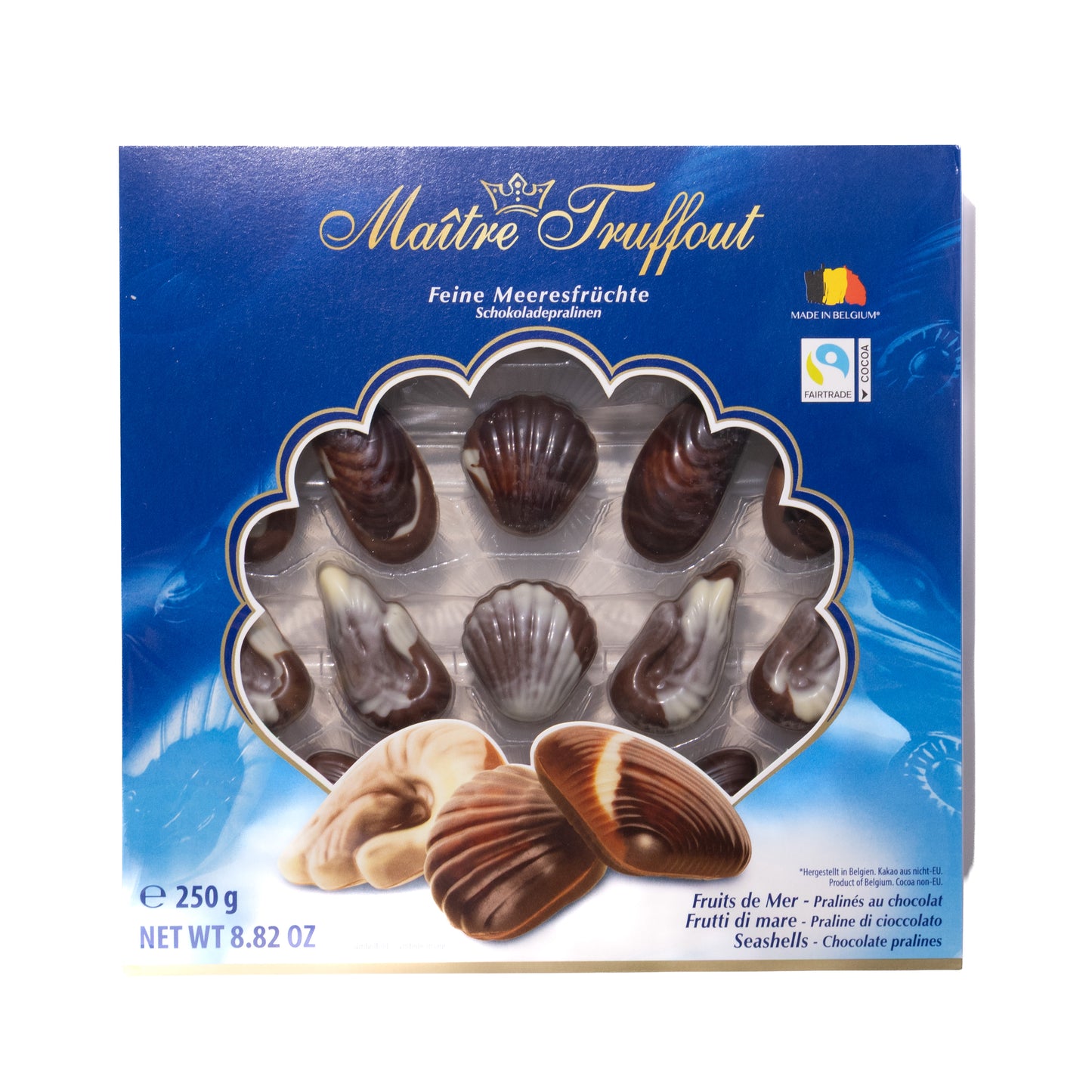 Шоколадные конфеты Maitre Truffout Shell, 200г