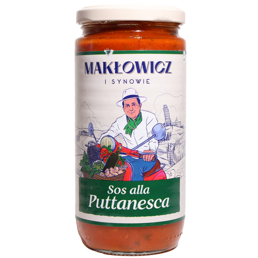 Maklowicz i Synowie Puttanesca Pasta Sauce, 14.1 oz