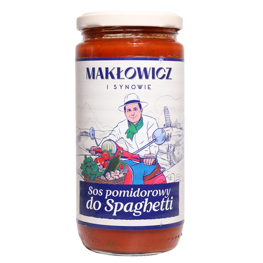 Maklowicz i Synowie Spaghetti Tomato Sauce, 14.1 oz