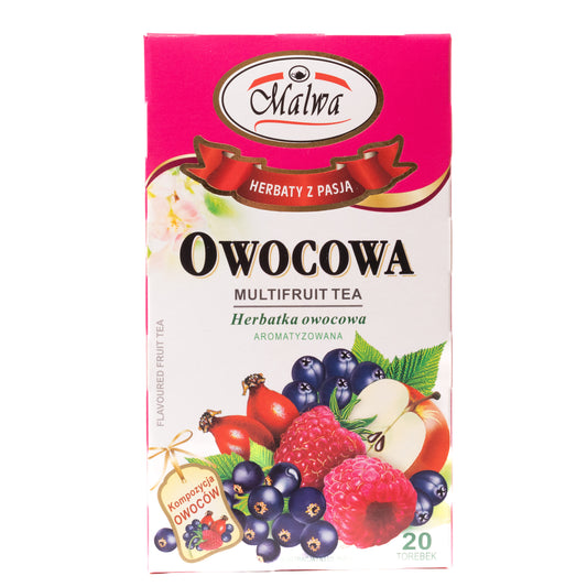 Malwa Multifruit Fruit Tea Bags, 20 Tea Bags