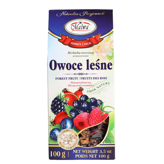 Malwa Owoce Lesne Forest Fruit Flavored Fruit Tea, 3.5oz