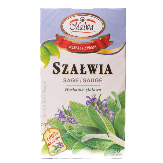 Malwa Sage Herbal Tea Bags, 20 Tea Bags