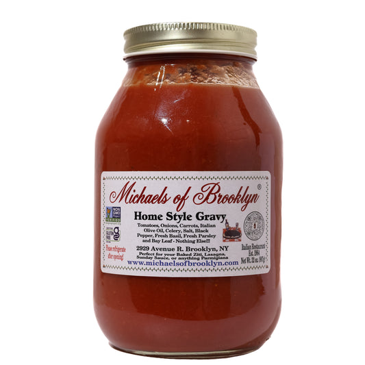 Michael's of Brooklyn Home Style Gravy Pasta Sauce, 32 oz