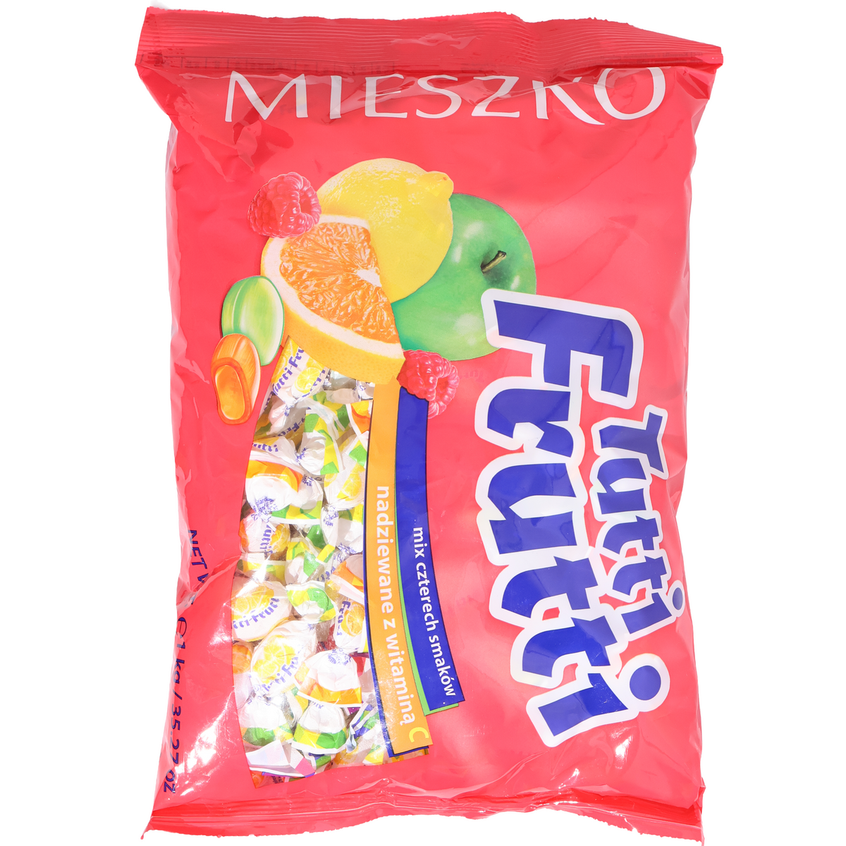 Mieszko Tutti Frutti Filled Fruit Caramels, 35.3oz