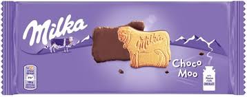 Milka Milk Chocolate Topped Biscuit, 120g