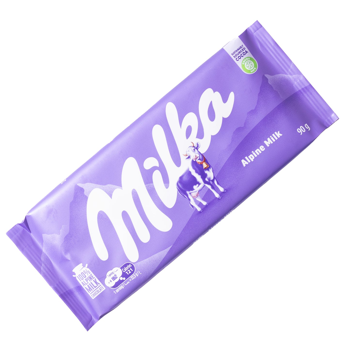 Milka Alpine Milk Chocolate Bar, 3.17oz